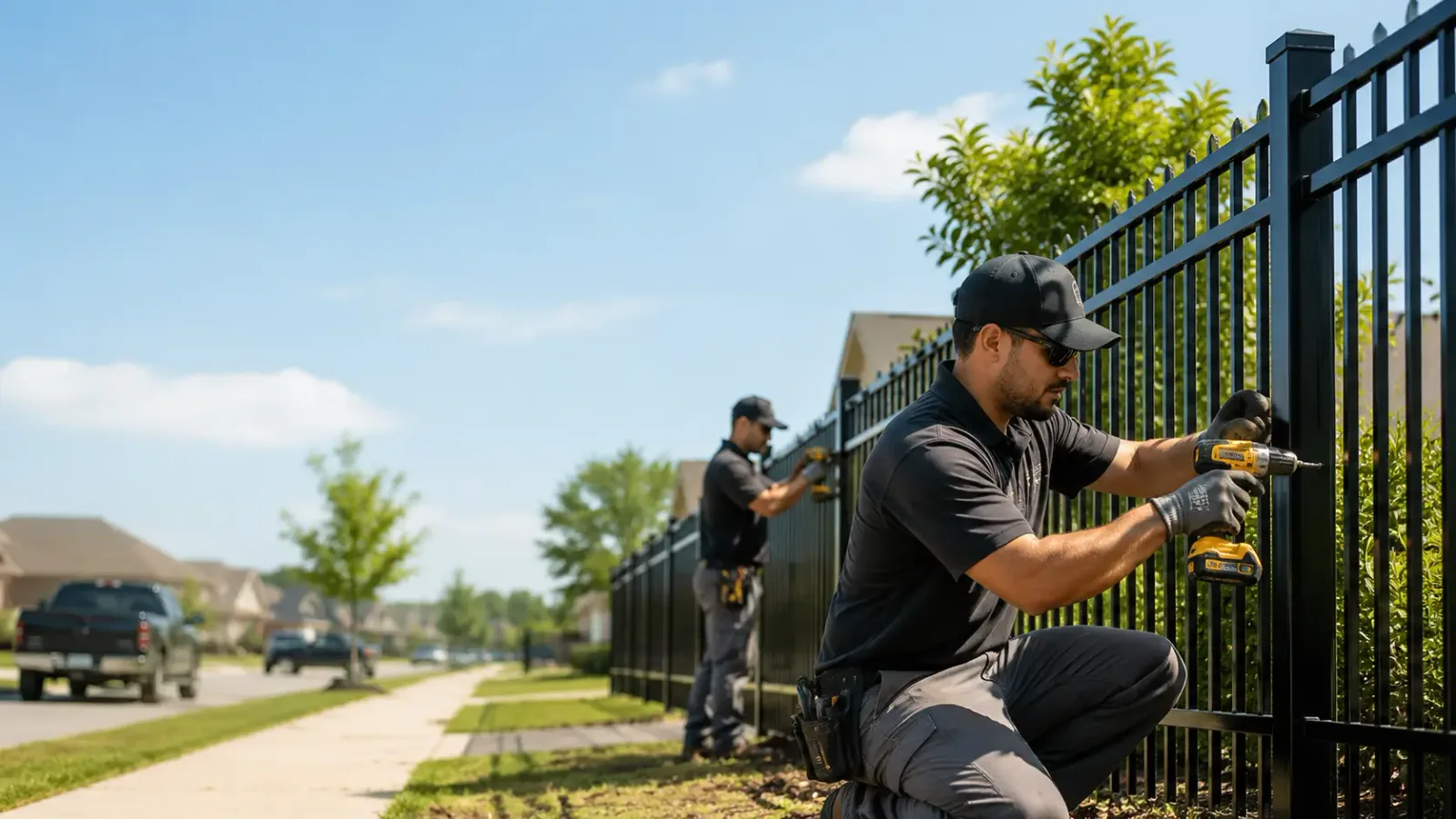 Metal Fence Installation in Ormsby, MN